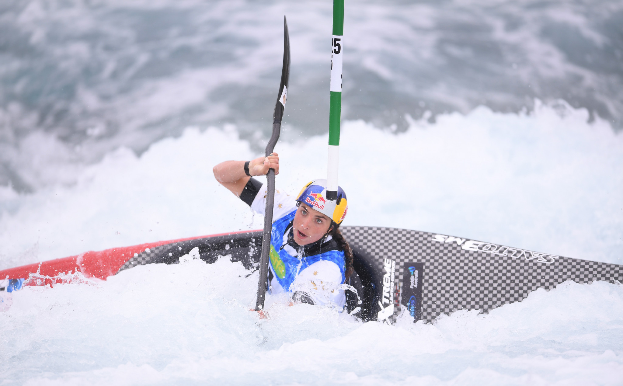Australian star Jessica Fox was in solid form in the women's C1 and K1 events ©Getty Images