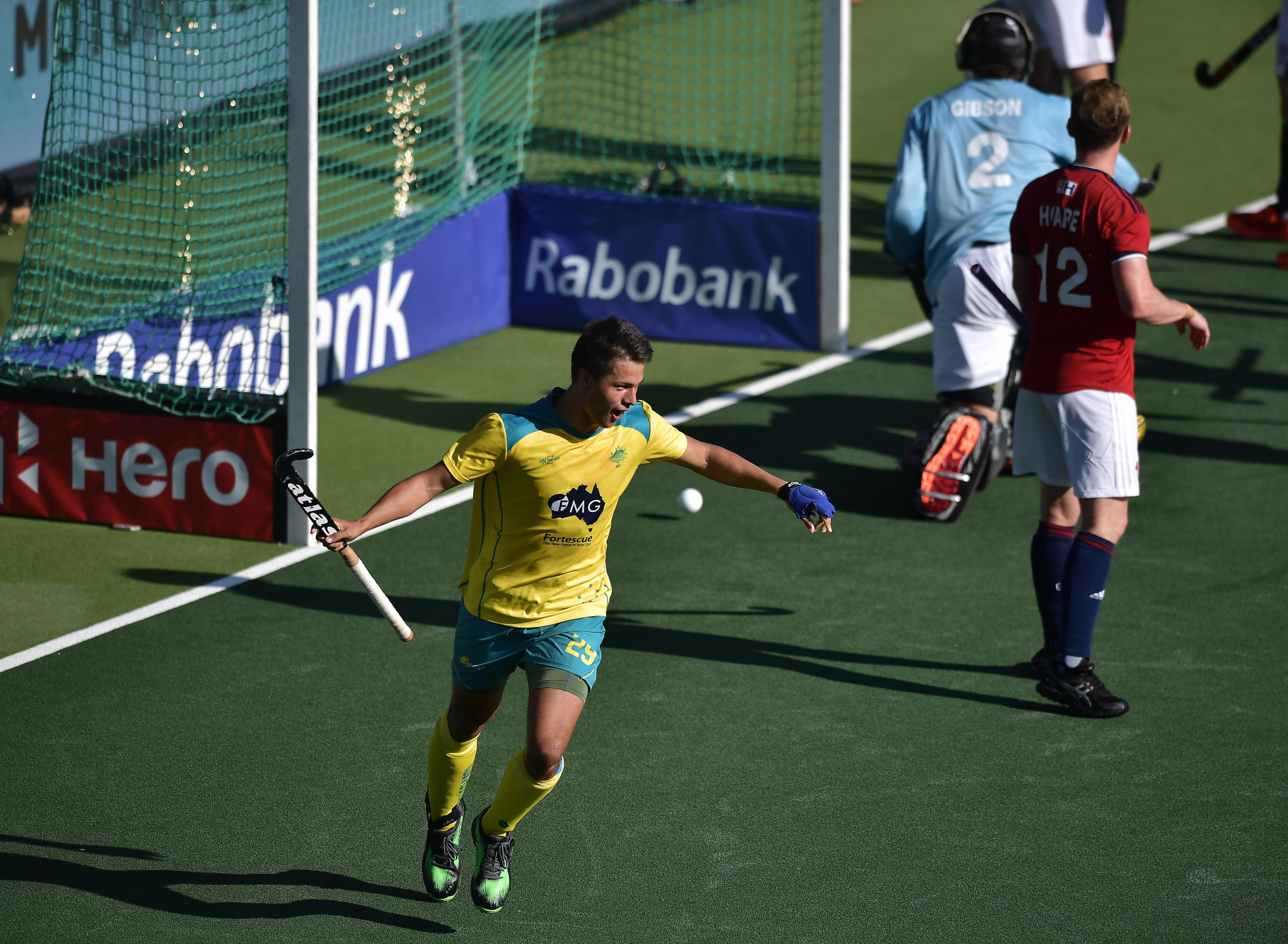 Australia thrashed Britain 6-1 in the first semi-final ©Getty Images
