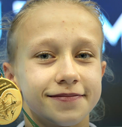 Listunova claims two gold medals at Artistic Gymnastics Junior World Championships 