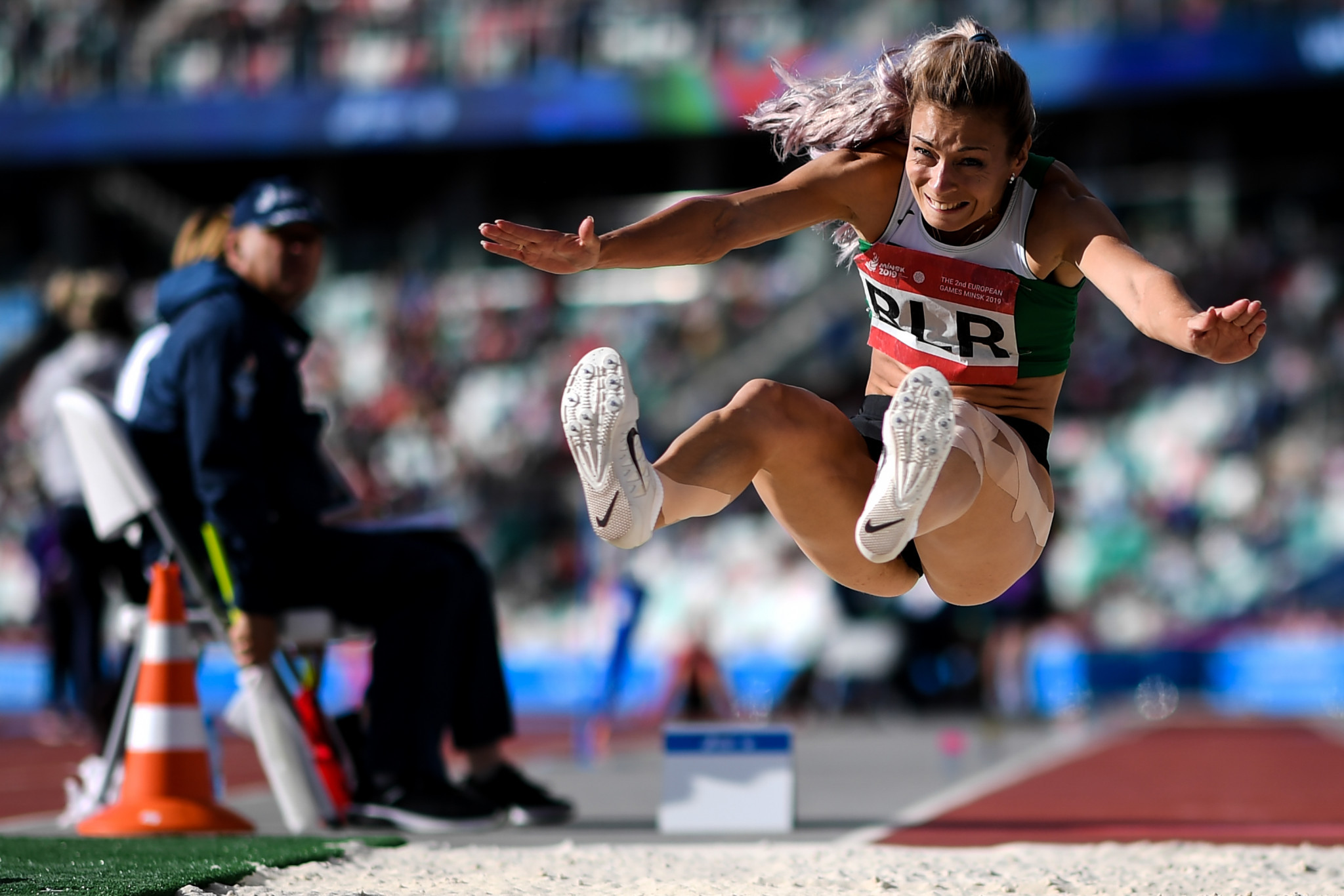 Hosts Belarus looked set to win gold after coming out on top in the track and field events ©Getty Images