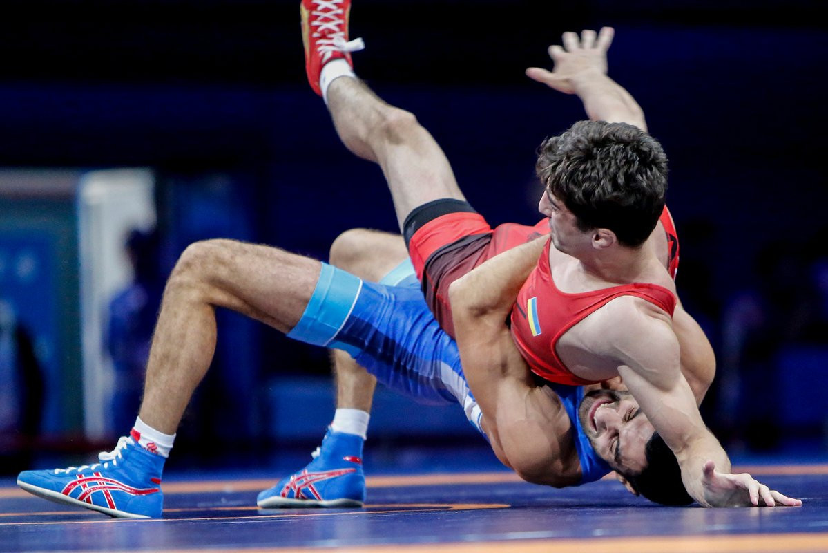 Qualifiers for the Greco-Roman wrestling also took place, with three Russians progressing to the finals ©Twitter