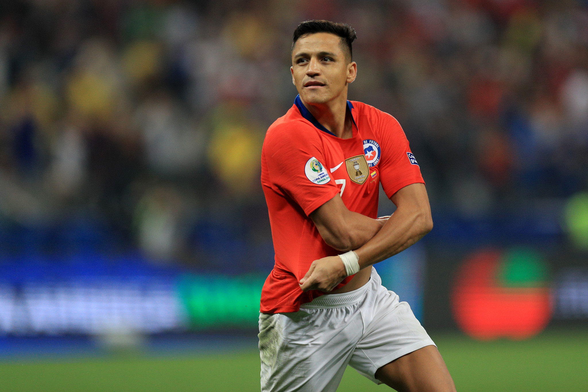 Alexis Sánchez scored the decisive penalty as Chile remained on course for a third successive Copa América title ©Getty Images