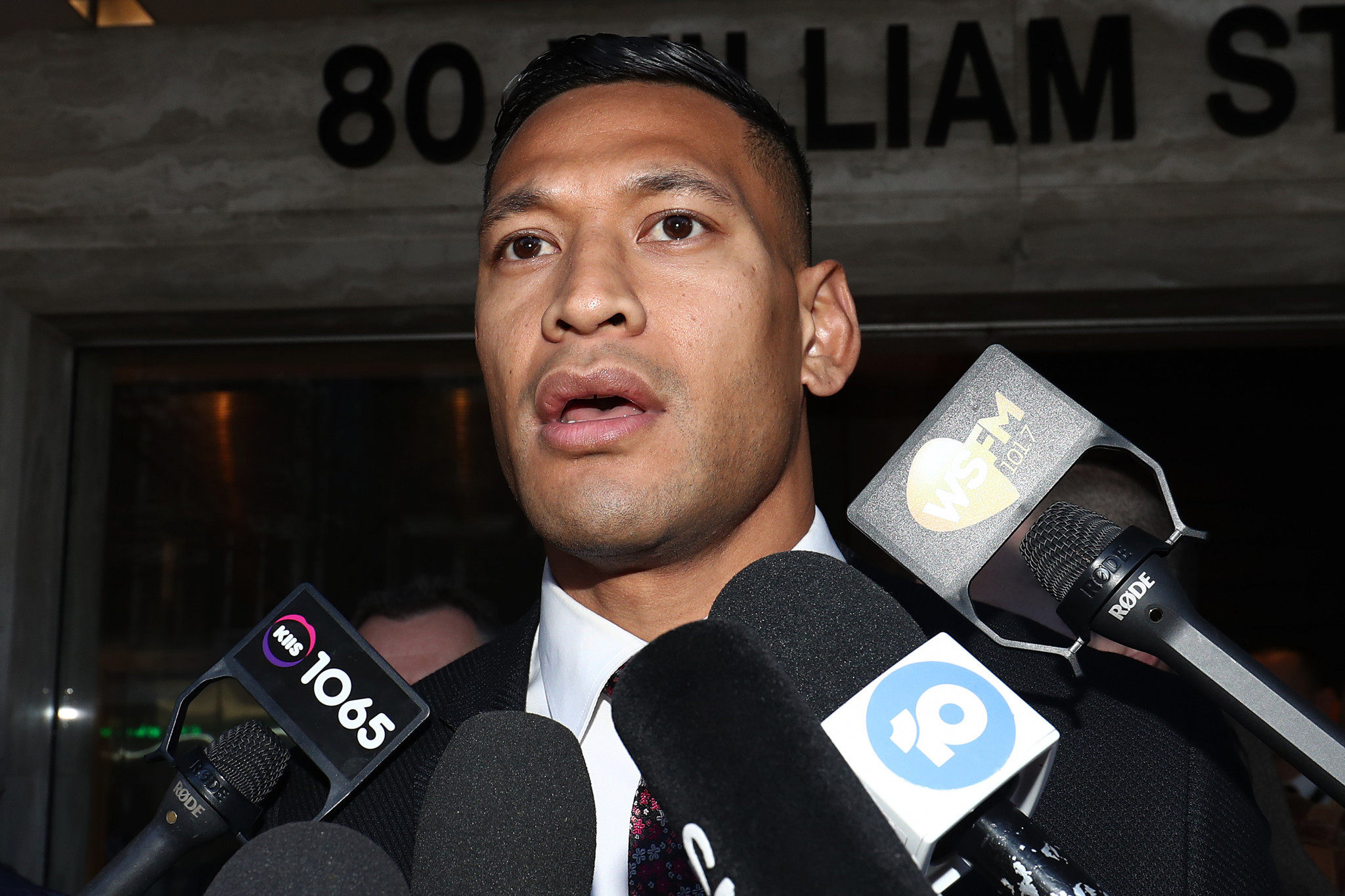 Israel Folau has launched legal proceedings against Rugby Australia after his sacking following homophobic comments on Instagram in April, claiming he was unfairly dismissed ©Getty Images