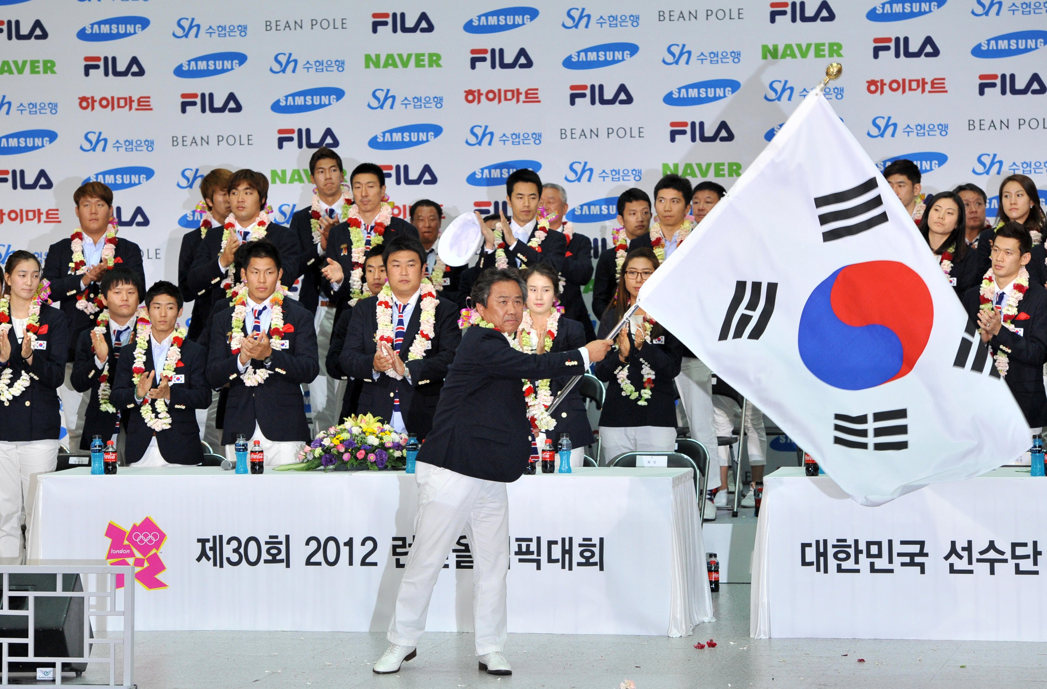 Lee Kee-heung was the Chef de Mission for South Korea at the 2012 London Olympics ©Getty Images
