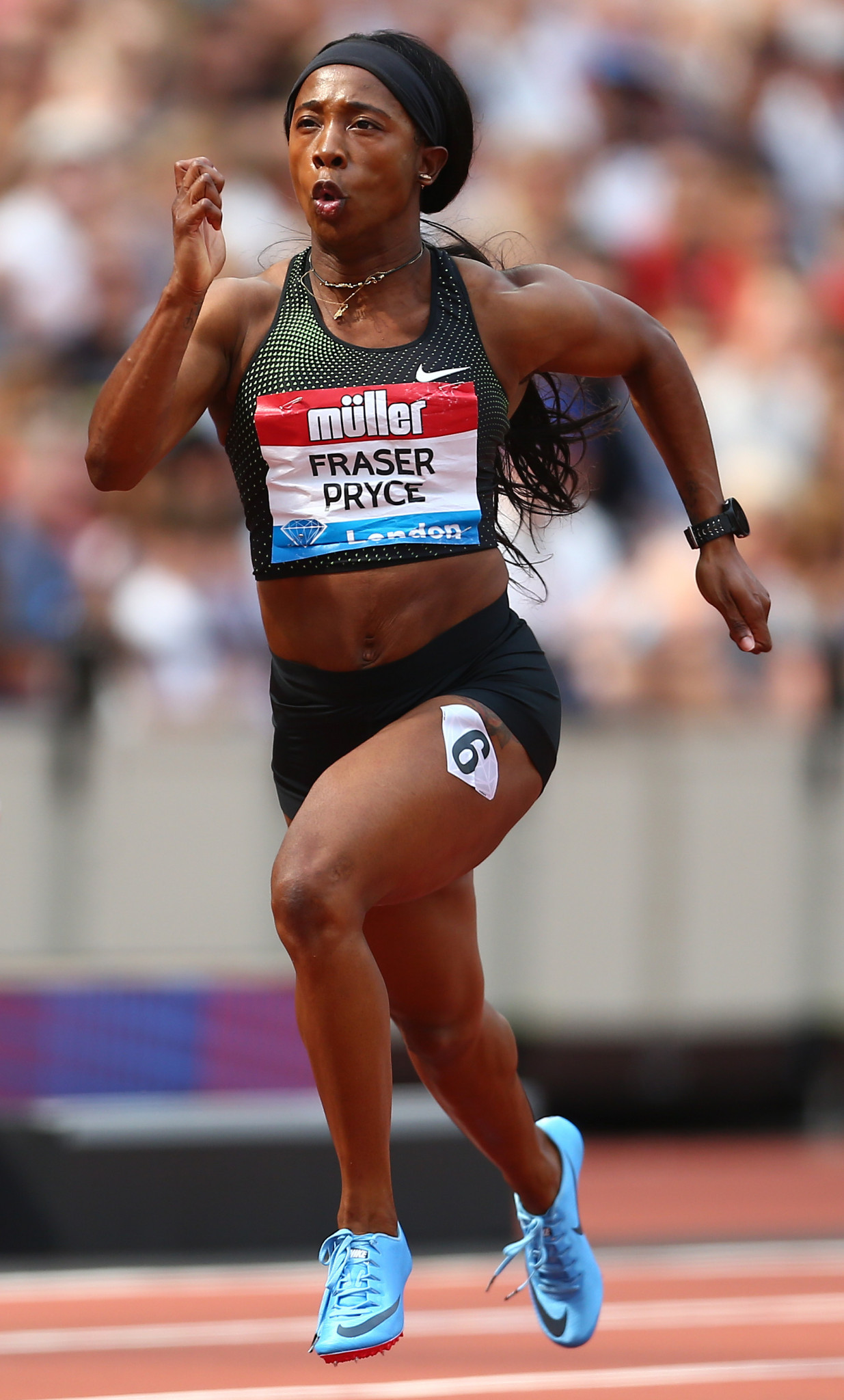 Jamaica's resurgent 2008 and 2012 Olympic 100 metres champion Shelly-Ann Fraser-Pryce will contest a talent-stacked race over that distance in tomorrow's IAAF Diamond League meeting in Stanford, California ©Getty Images