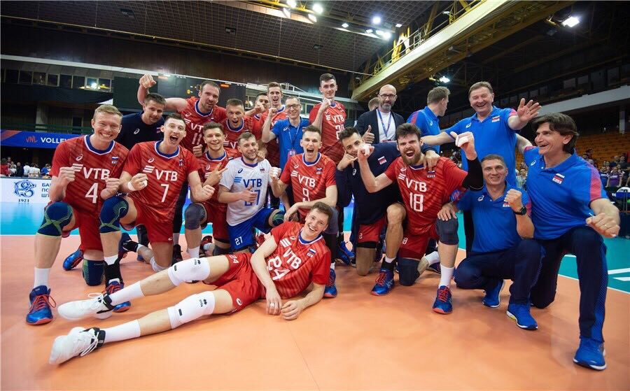 Russia reach final round of FIVB Men's Nations League after Argentina blockbuster