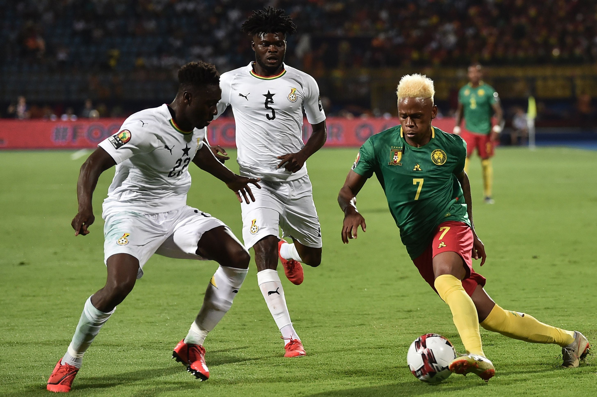 Cameroon remain on course for knockout phase at Africa Cup of Nations despite stalemate with Ghana