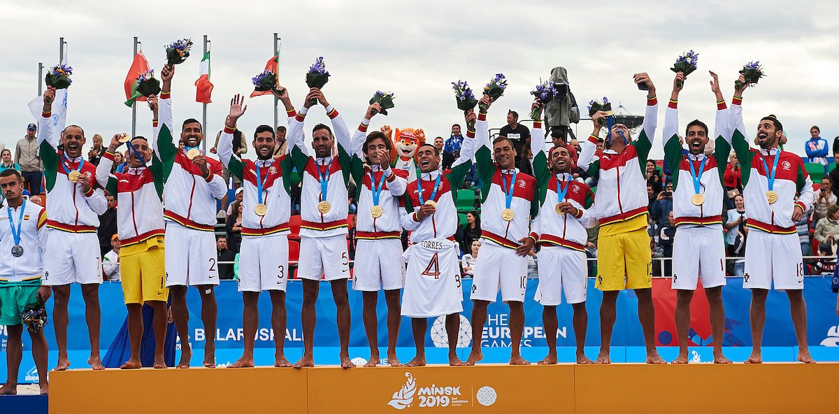 Portugal won the Minsk 2019 beach soccer gold medal at the Olympic Sports Complex ©Beach Soccer Worldwide