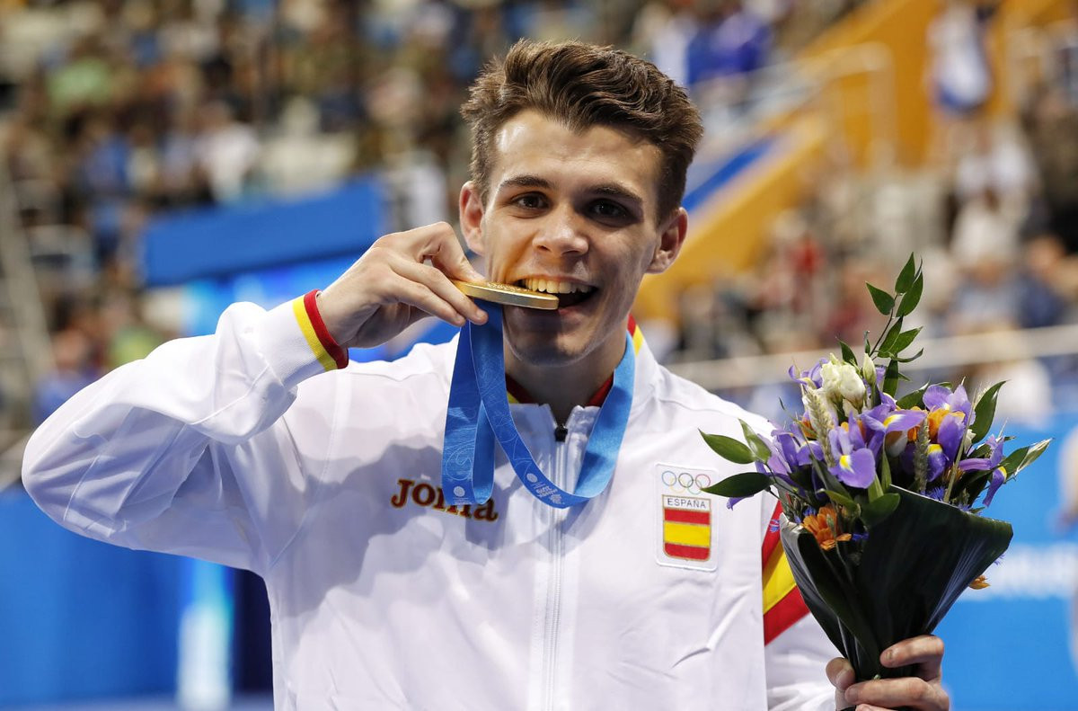 Spain had a successful day as the karate began, earning three gold medals in total ©Spanish Olympic Committee 