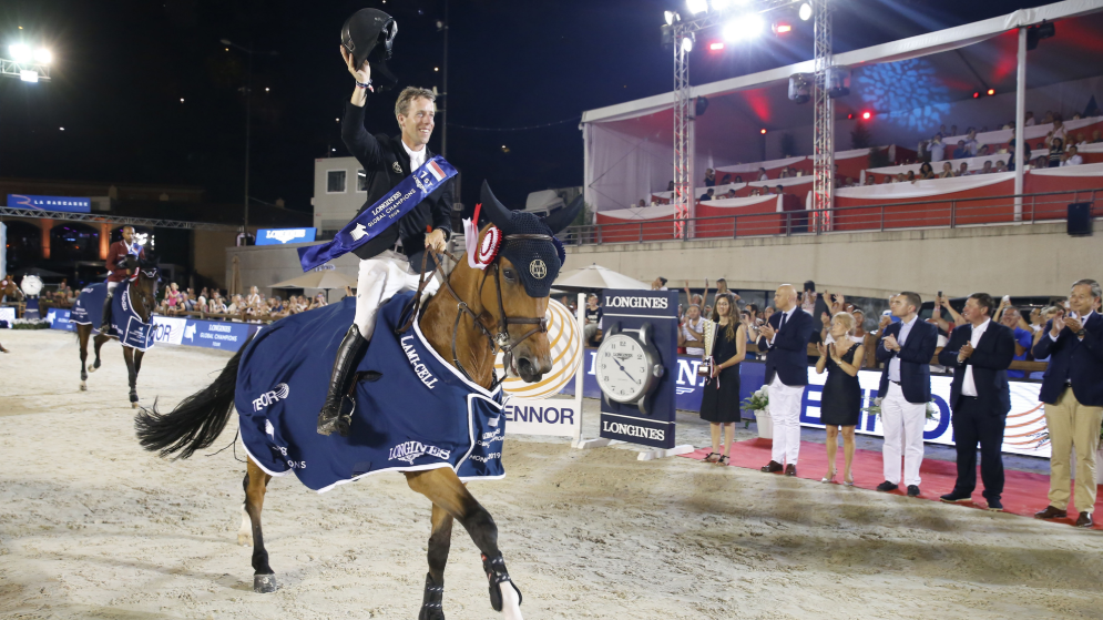 Dutchman van der Vleuten takes the honours in Monaco round at Longines Global Champions Tour