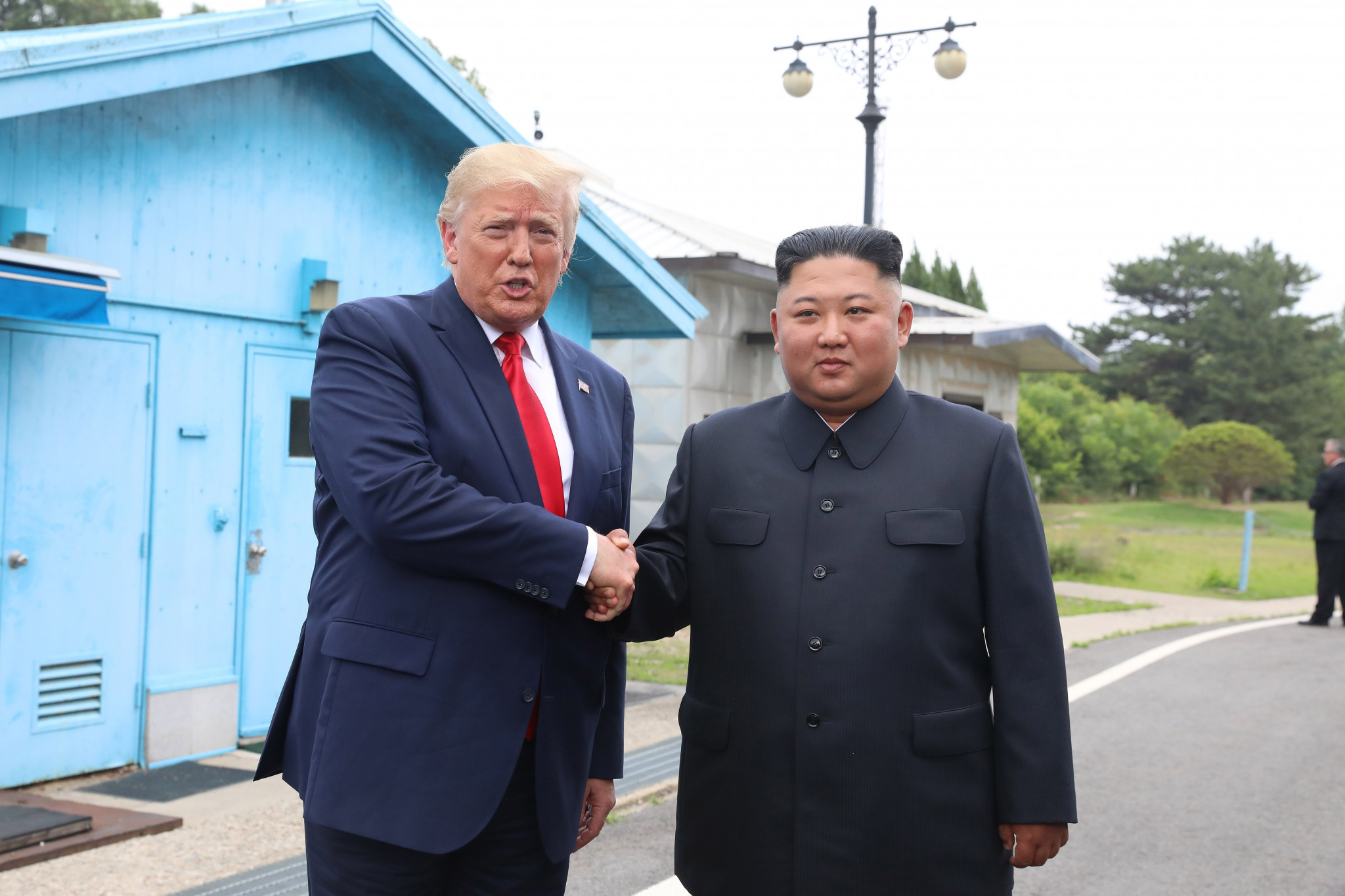 Donald Trump's impromptu summit with North Korean Leader Kim Jong Un has given fresh impetus to the joint bid between Pyongyang and Seoul for the 2032 Olympic Games ©Getty Images
