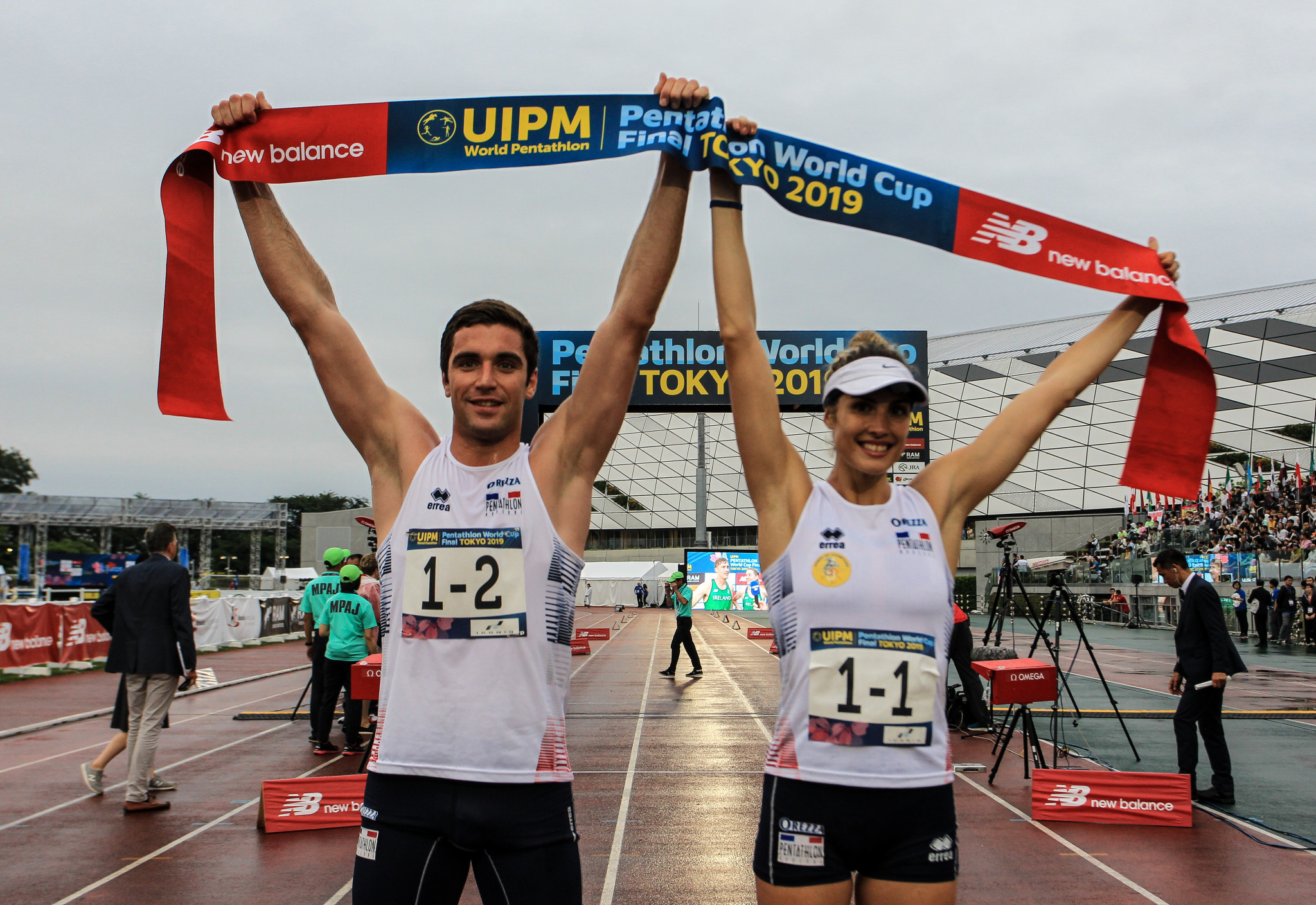 Praise for Tokyo 2020 after France claim victory in mixed relay at UIPM World Cup Final 