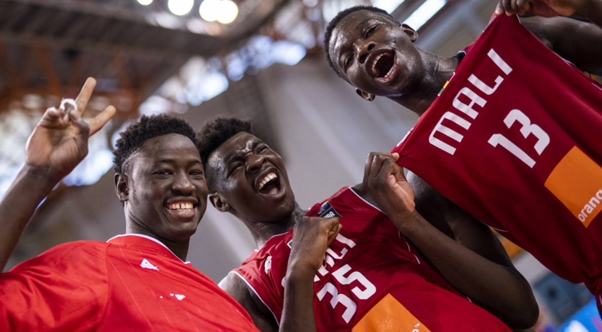 Mali were in jubilant mood after recording their second win at the 2019 FIBA Under-19 World Cup ©FIBA