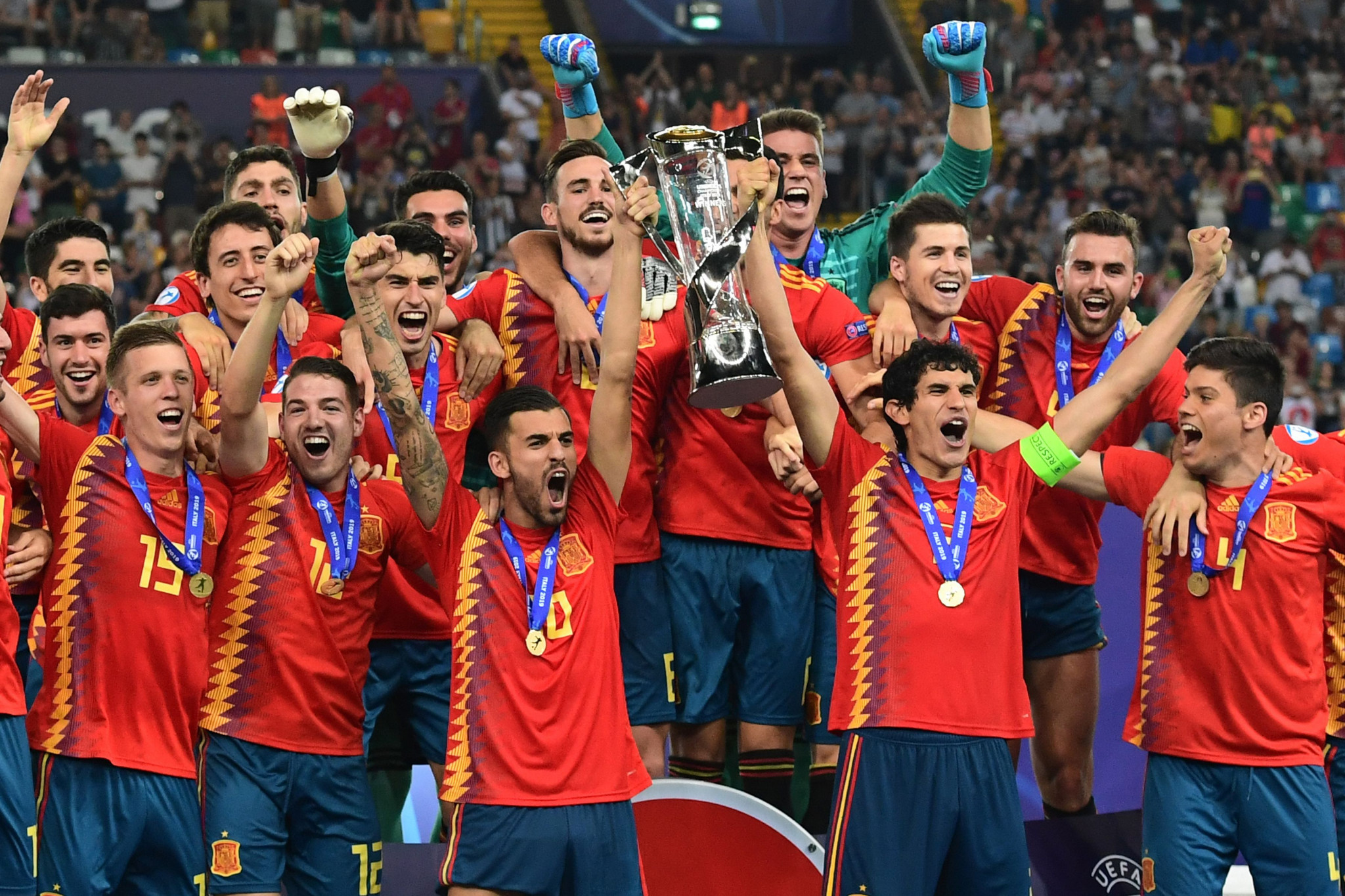 Spain beat Germany to win UEFA European Under-21 Championship