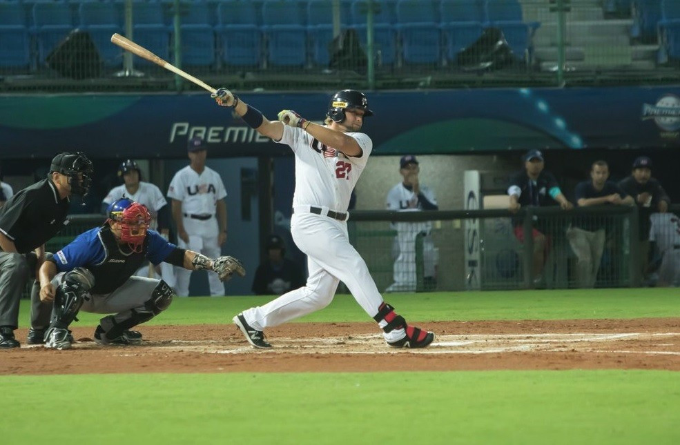 The United States were in high-scoring form as they beat the Dominican Republic 11-5