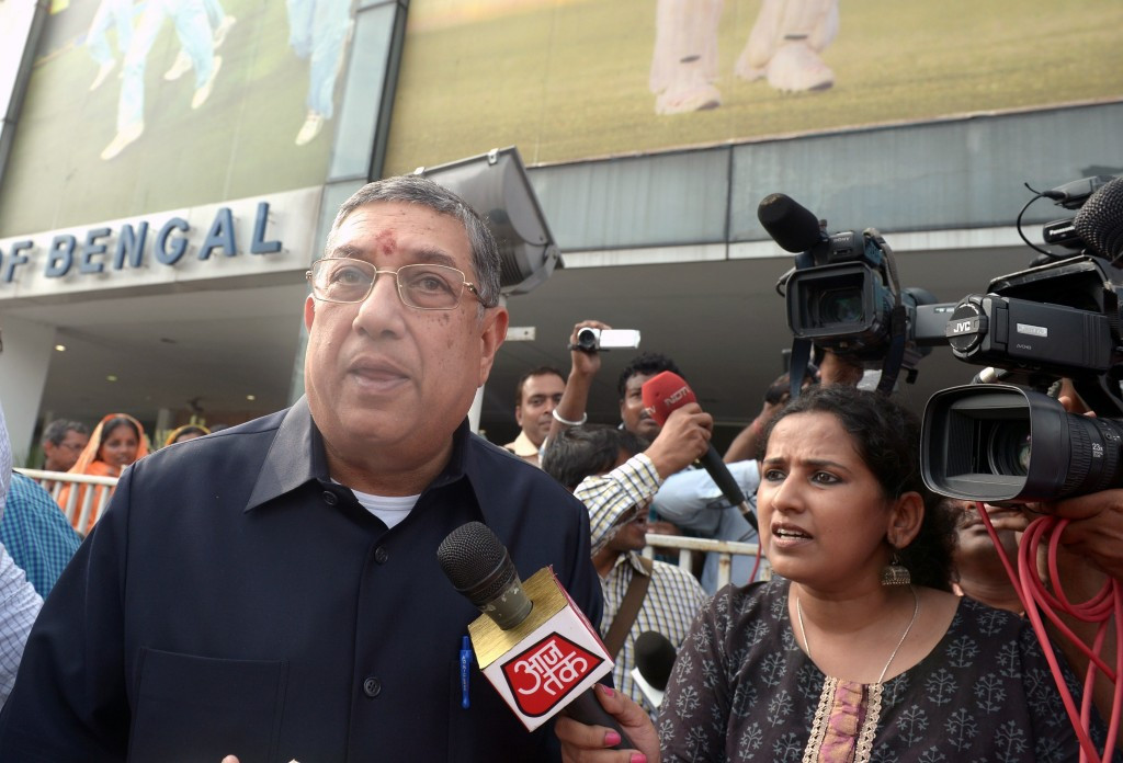 Srinivasan set to be replaced as ICC chairman by Manohar after BCCI withdraw support