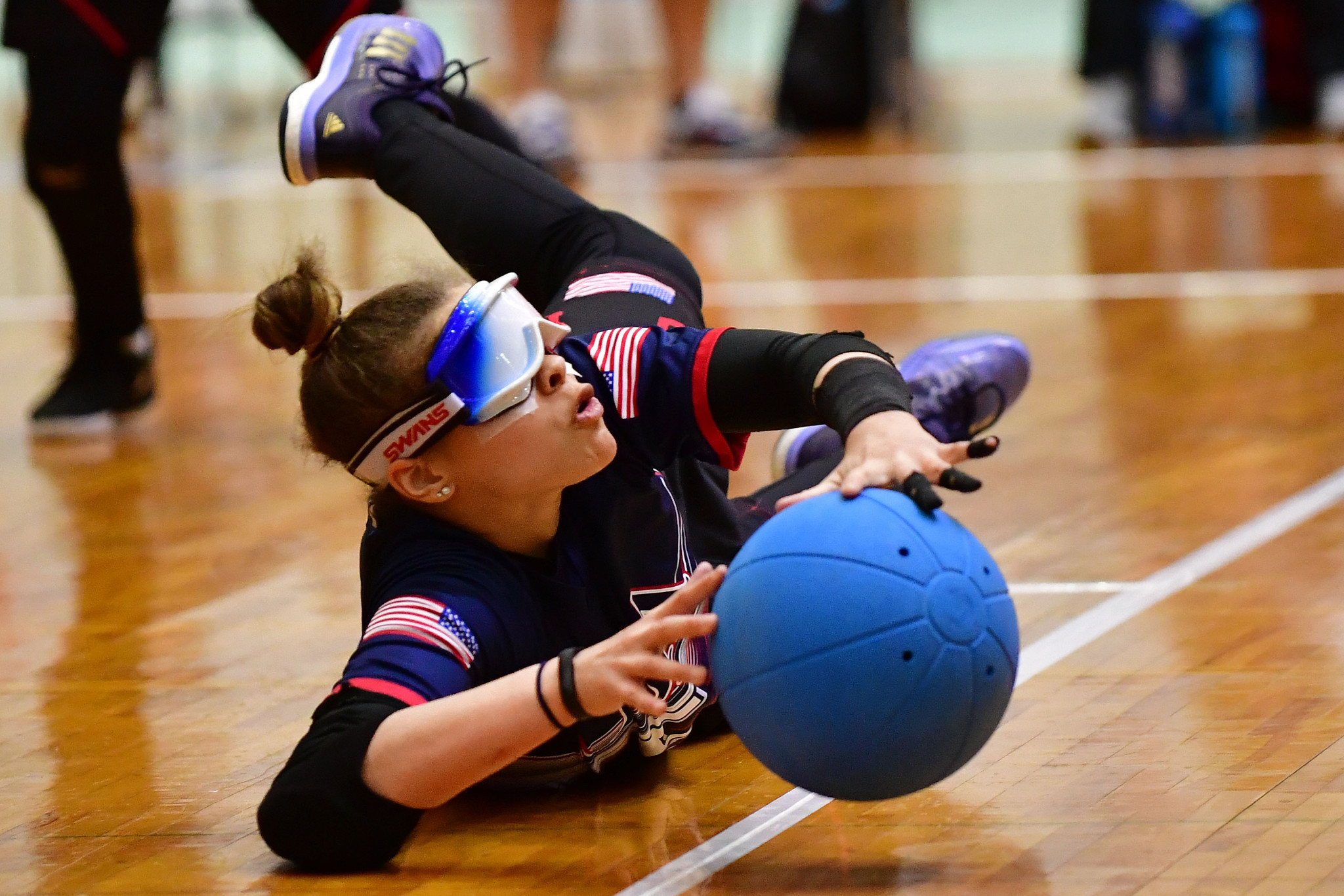 America's Amanda Dennis will be hoping for a turnaround in fortunes at the Goalball International Qualifier in Fort Wayne as the team try to qualify for Tokyo 2020 having won the Paralympic Games bronze medals at Rio 2016 ©Getty Images