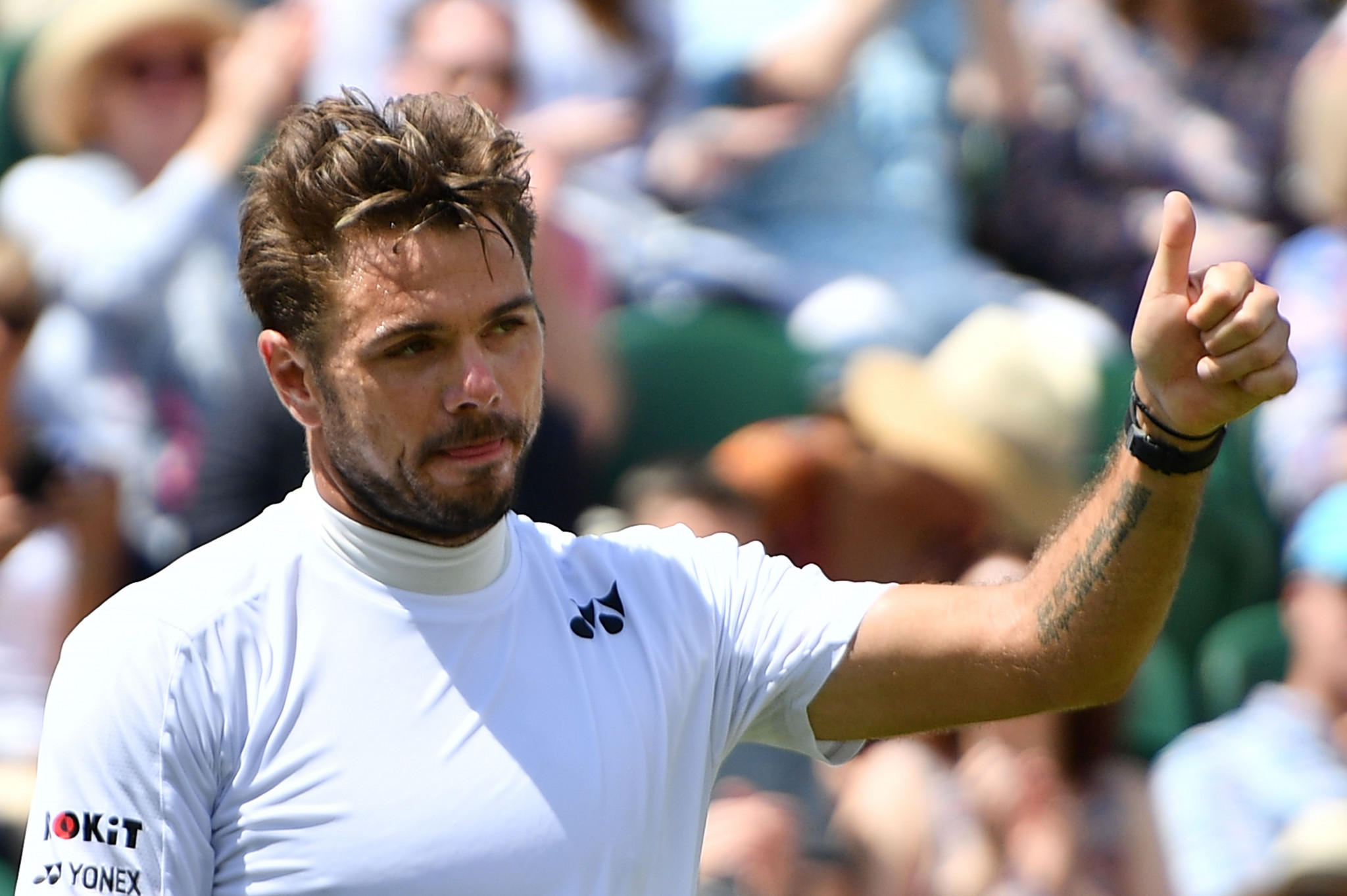 Switzerland's Stan Wawrinka enjoyed a comfortable first day of the event ©Getty Images