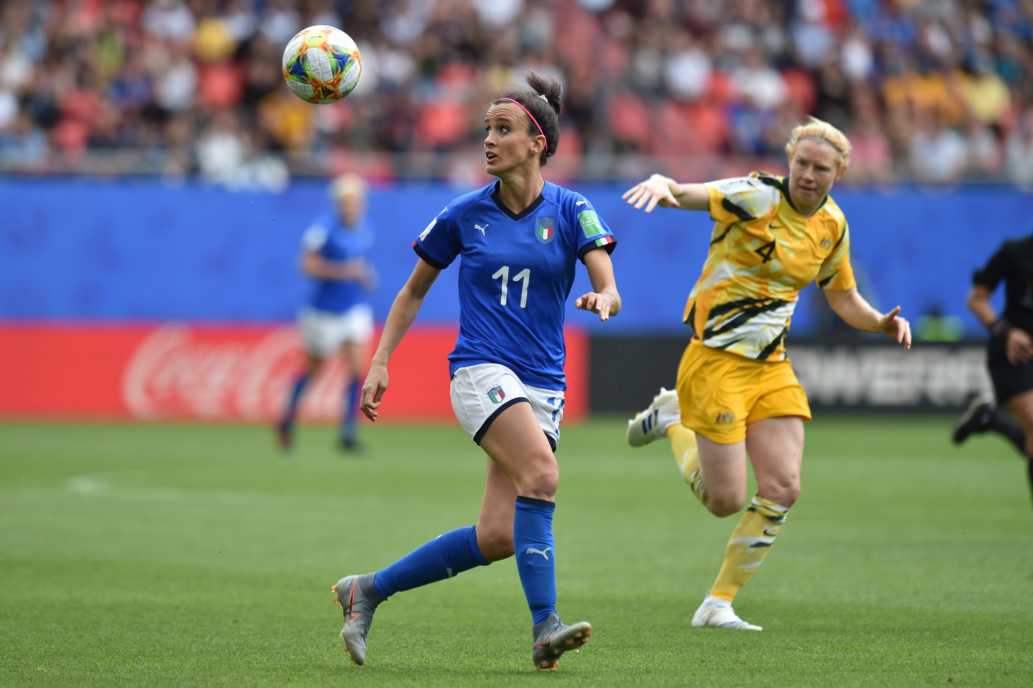 In Italy, more than seven million people tuned in to watch the Azzurri defeat Australia 2-1 at the FIFA Women's World Cup - the previous highest audience for the competition had been 202,844 ©Getty Images