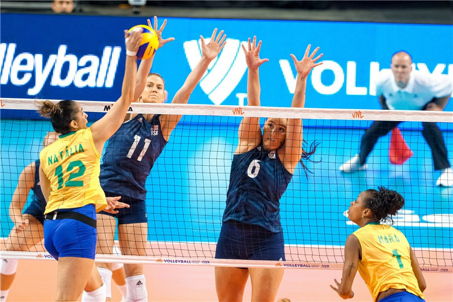 The United States will be aiming to retain their FIVB Women's Nations League crown in Nanjing ©FIVB