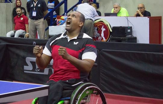 Egypt's Mohamed Sameh Eid Saleh earned his place at a fifth Paralympic Games when winning the men's Class Four event at the African Para Table Tennis Championships in Alexandria ©ATTF