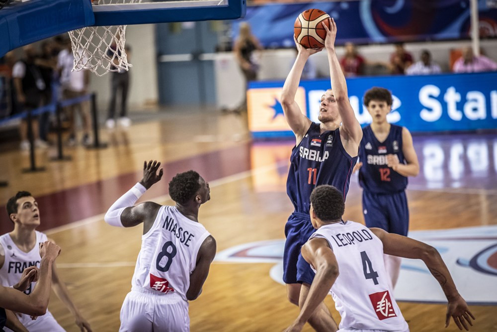 Serbia finished the group phase with an unbeaten record as action resumed today at the FIBA Under-19 World Cup in Greek city Heraklion ©FIBA