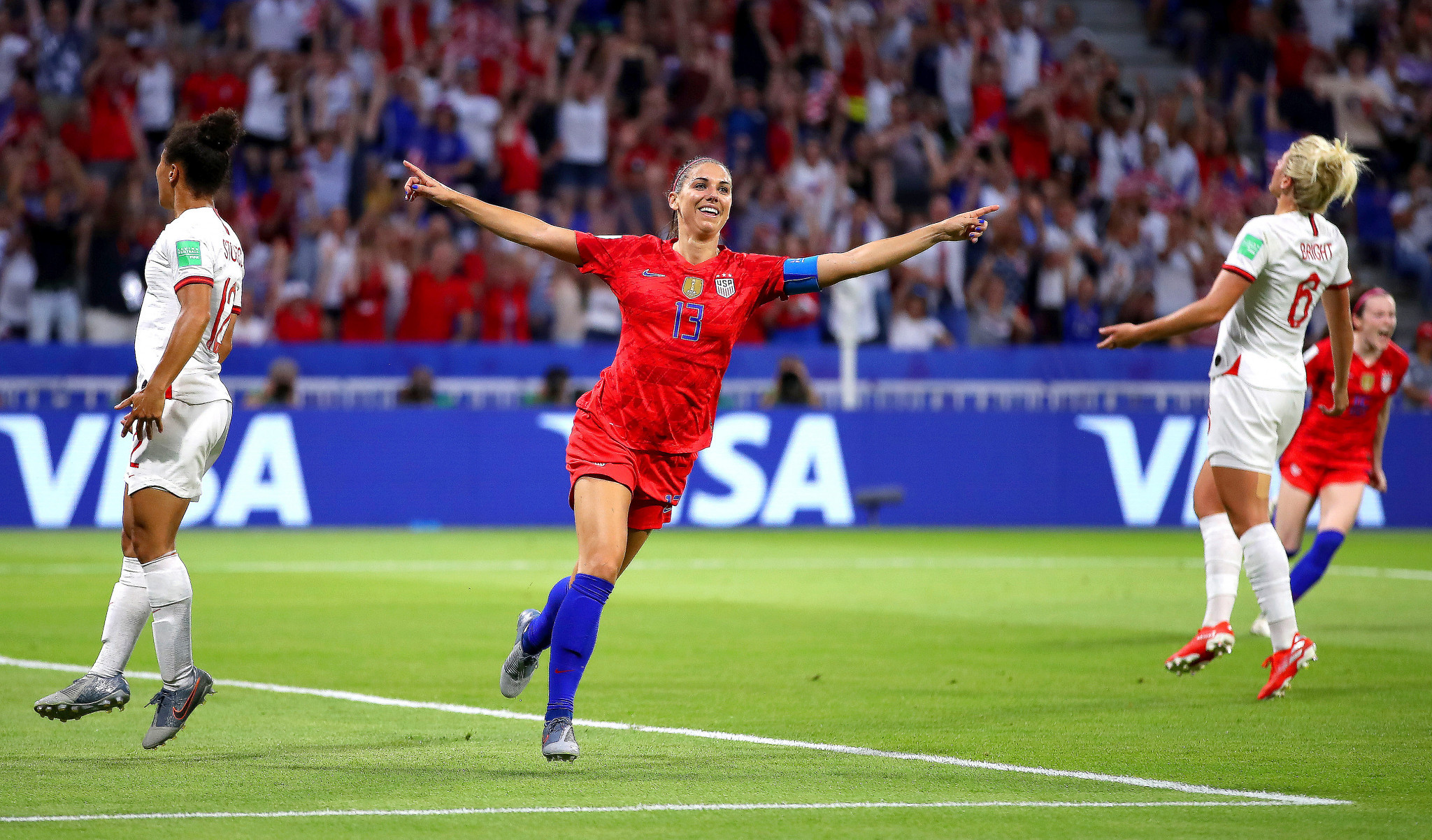 Defending champions the United States reached their third consecutive FIFA Women's World Cup final ©Getty Images