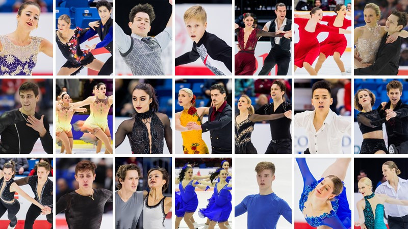 Skate Canada has announced its 2019-2020 national team, which consists of 27 members ©Skate Canada