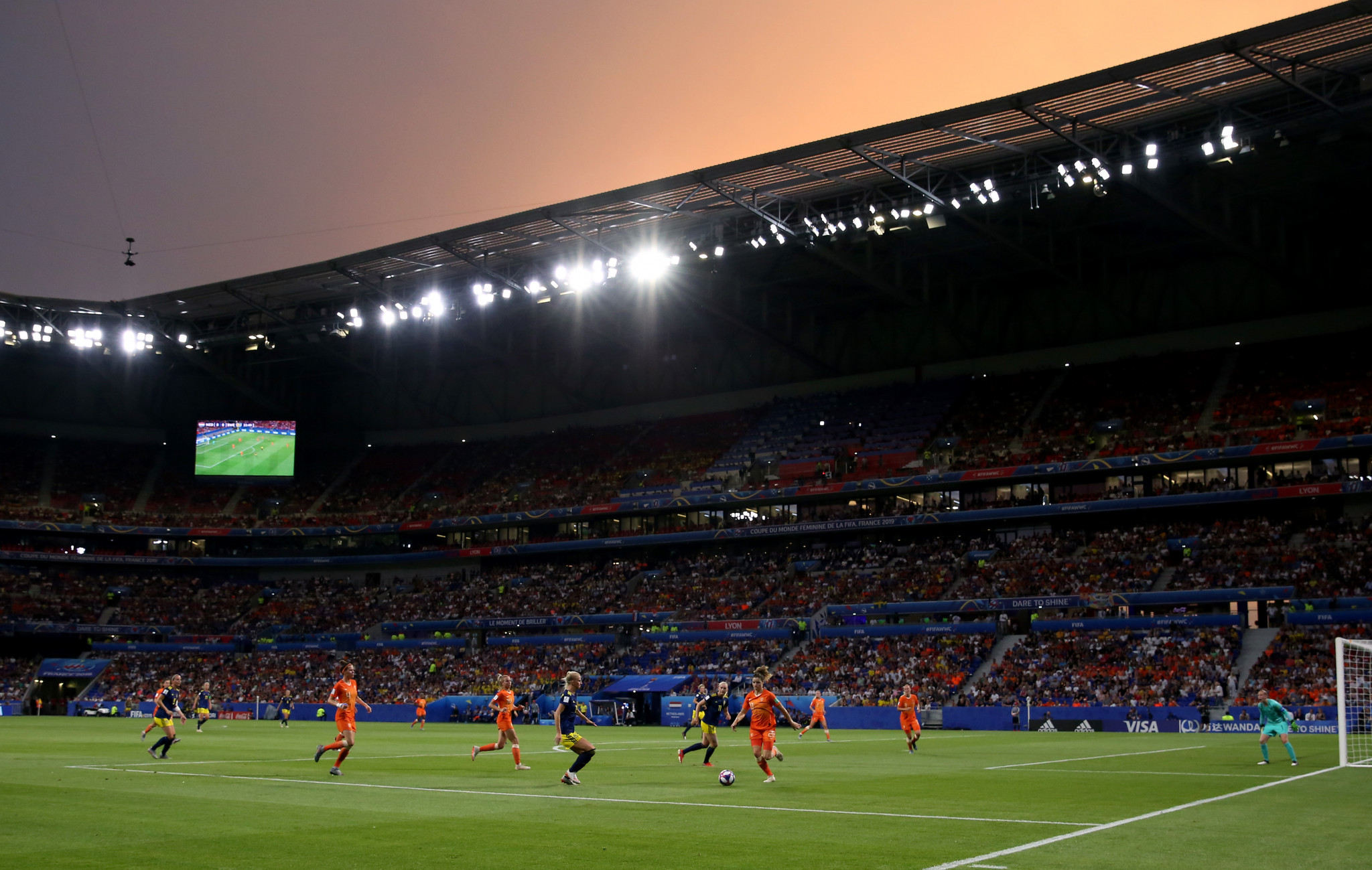The first half between Sweden and the Netherlands proved to be a tepid affair ©Getty Images