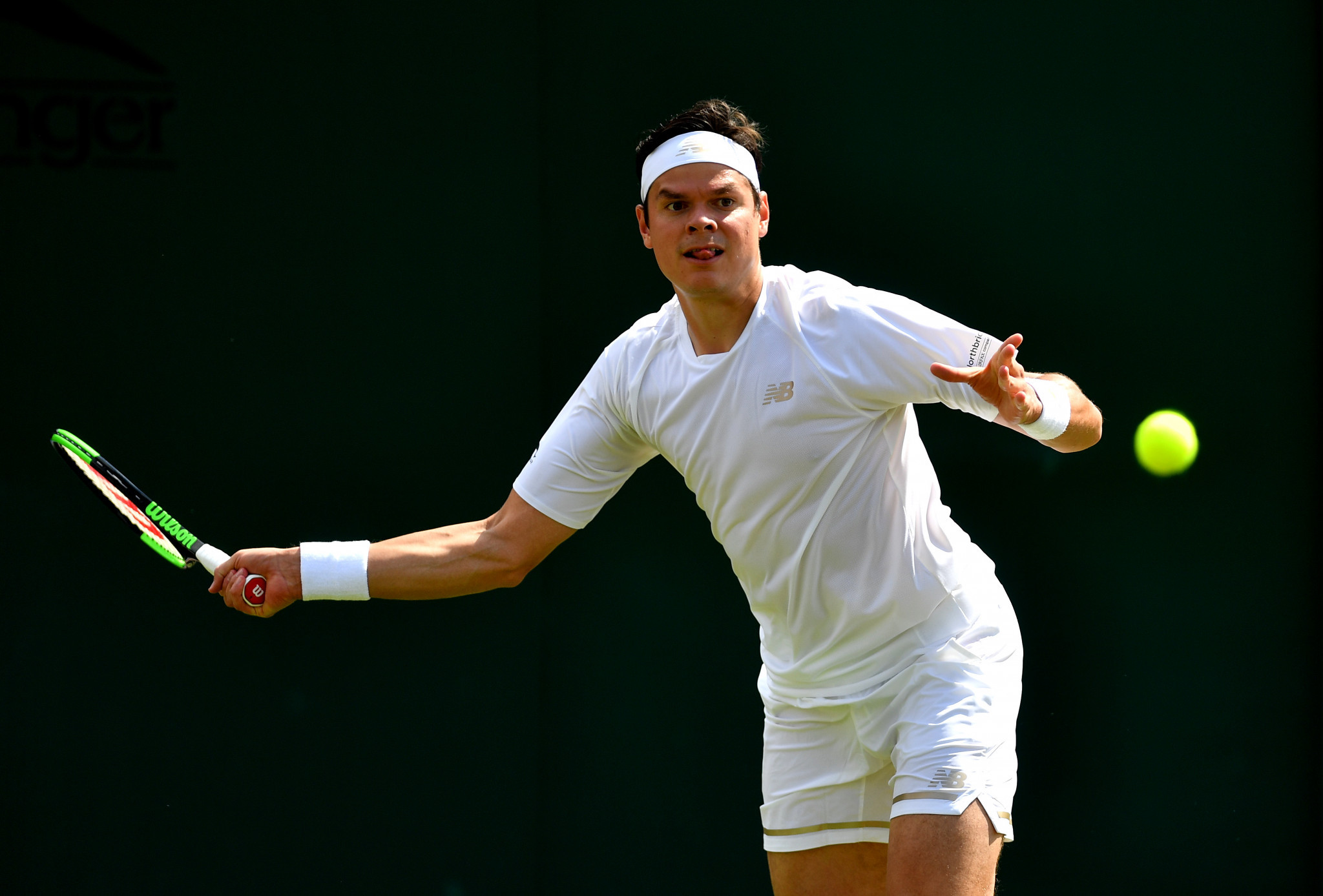 Canadian Raonic took a 7-6, 7-5, 7-6 victory ©Getty Images