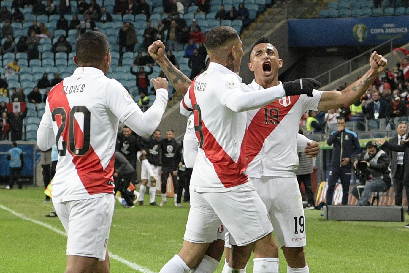 Peru have reached the final for the first time since 1975 © Getty Images