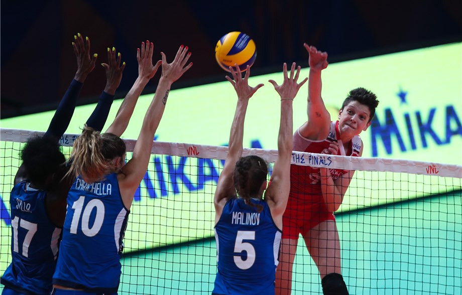 Turkey secured their place in the last four of the International Volleyball Federation Women's Nations League finals ©FIVB