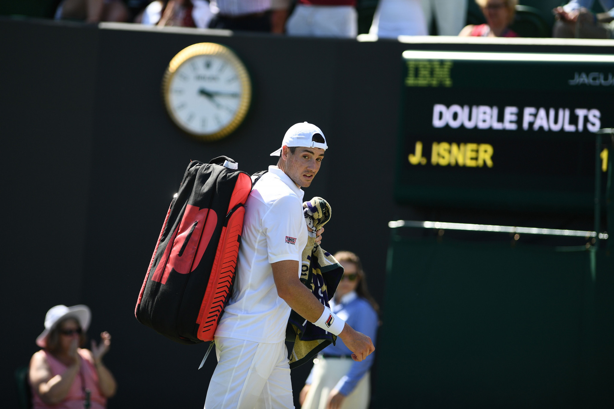 Ninth seed John Isner was sent packing by Mikhail Kukushkin ©Getty Images