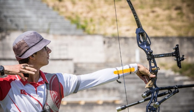 South Korean Bae Jae-hyeon will face Mete Gazoz of Turkey in the final of the men's recurve event ©World Archery