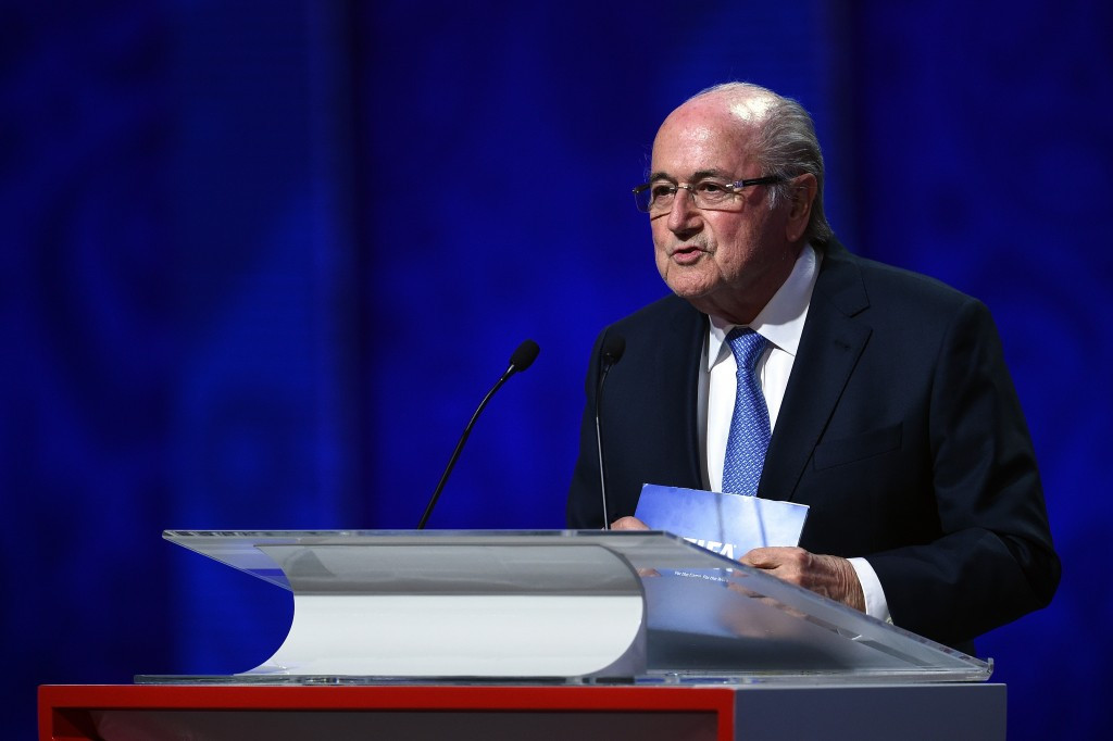 Suspended FIFA President Blatter in hospital after "small breakdown"