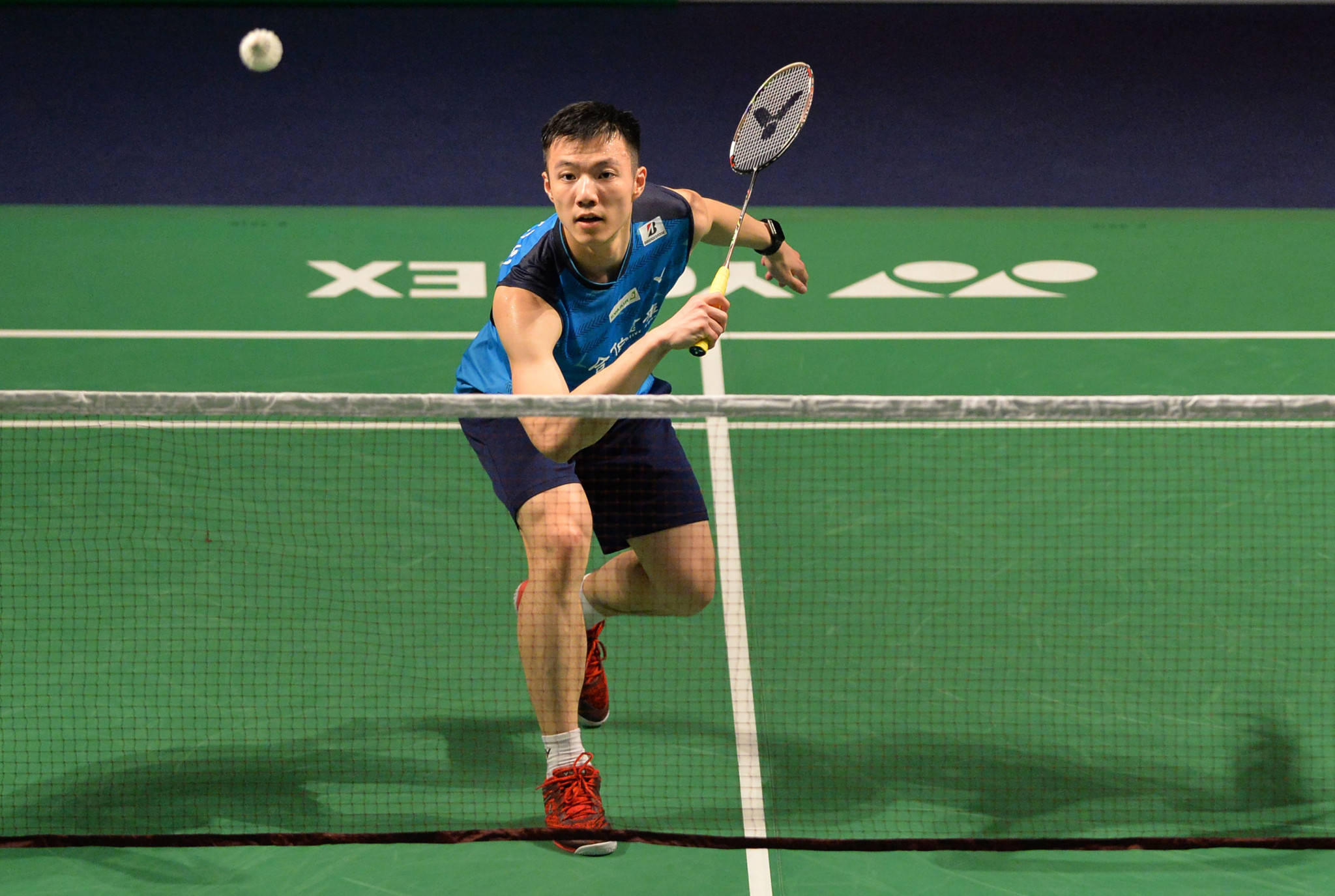 Wang Tzu-Wei of Chinese Taipei beatDenmark's Victor Svendsen to reach the quarter-finals of the men's singles ©Getty Images