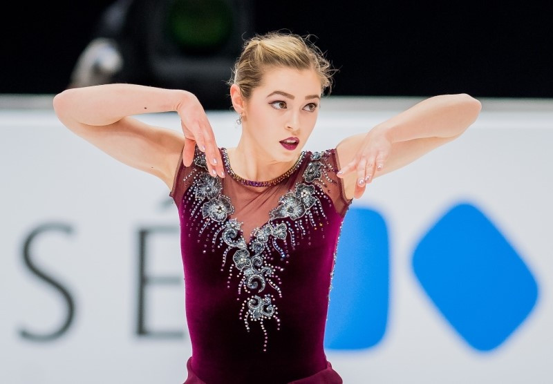 Two-times Canadian champion Alaine Chartrand will not compete in the 2019-2020 International Skating Union Grand Prix of Figure Skating and Challenger series events ©Skate Canada