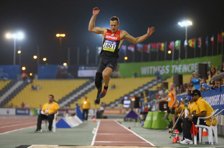 German long jumper Markus Rehm came second in the poll with 16 per cent