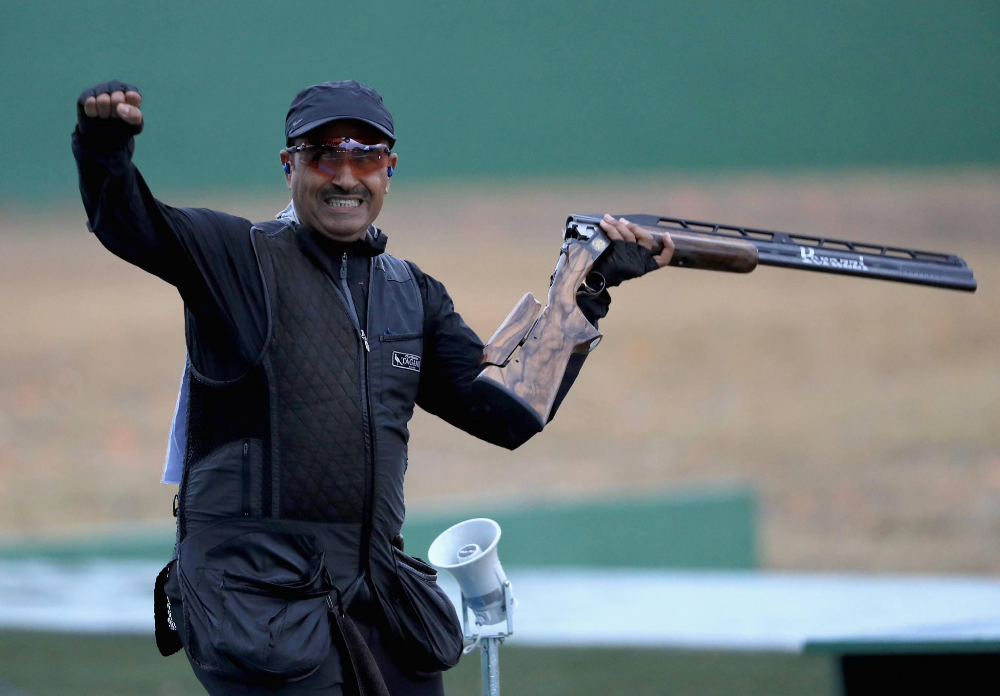 Fehaid Al-Deehani won a gold medal as an Independent Olympic Athlete in the men's double trap at Rio 2016 - it would have been Kuwait's first ever Olympic gold medal if the country had not been suspended ©Getty Images