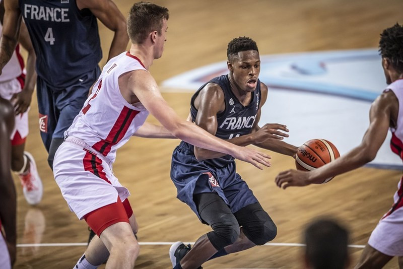 France shock defending champions Canada at FIBA Under-19 World Cup as President Muratore drops in