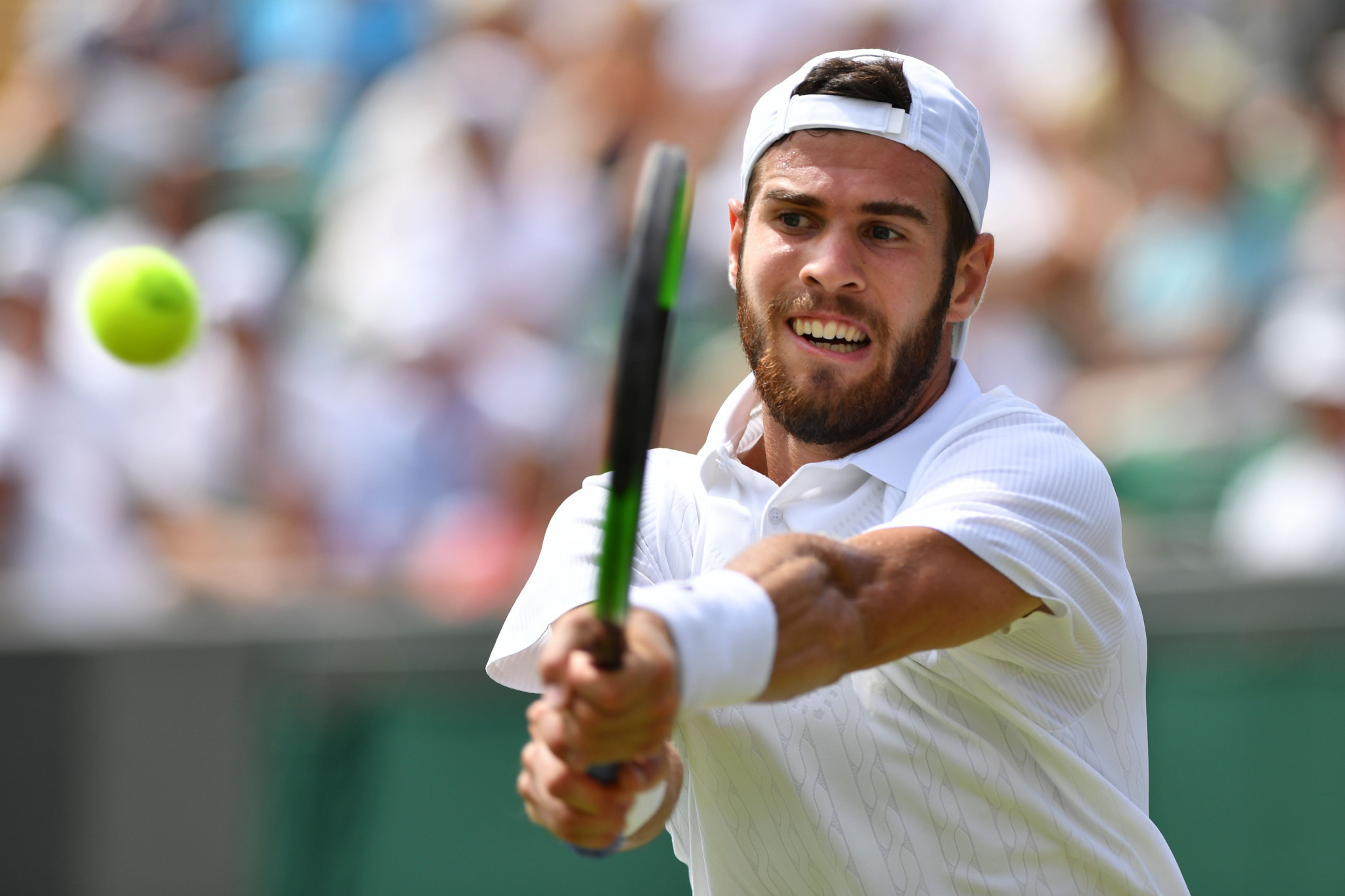 Tenth seed Karen Khachanov also crashed out ©Getty Images