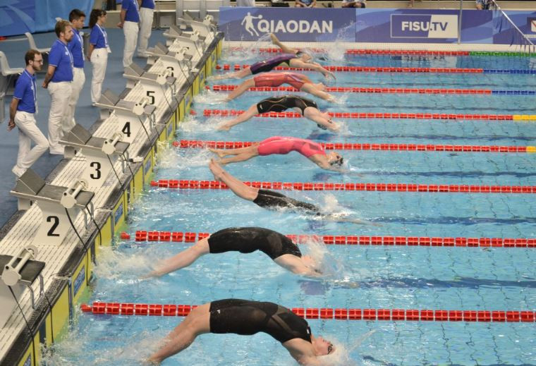 Two Universiade records were broken on a thrilling evening at Piscina Scandone ©Naples 2019 