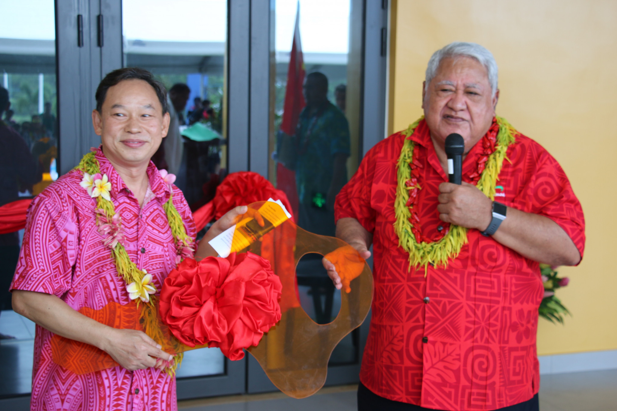 Samoa Prime Minister thanks China for funding 2019 Pacific Games venues at official handover ceremony