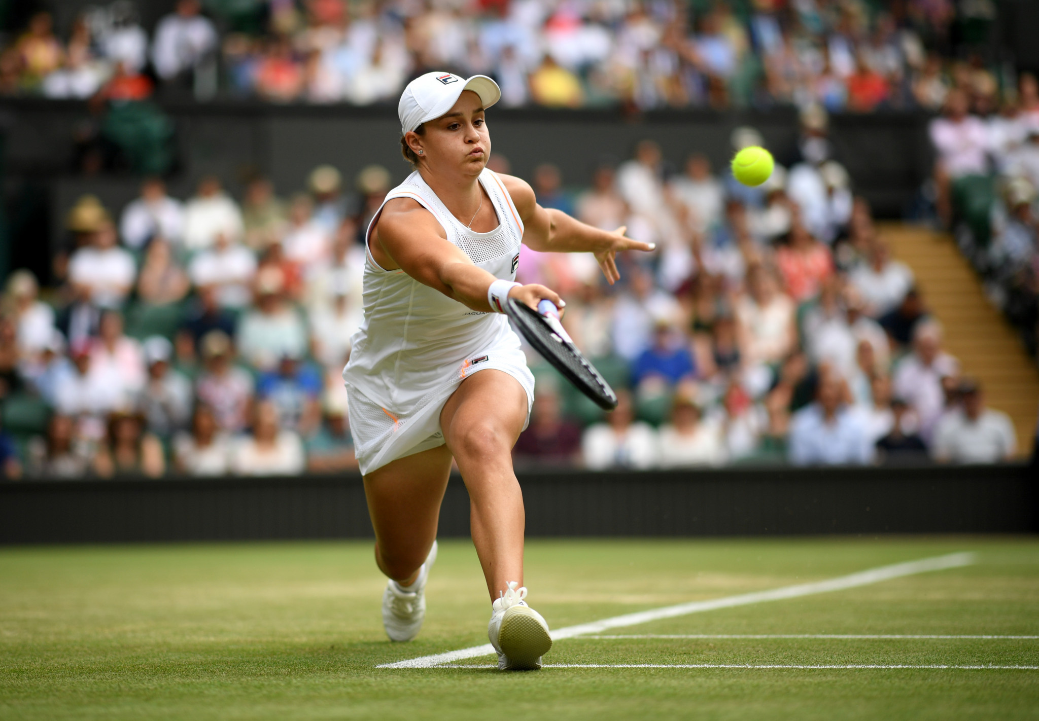 World number one Barty was in cruise control during her victory over Britain's Harriet Dart ©Getty Images