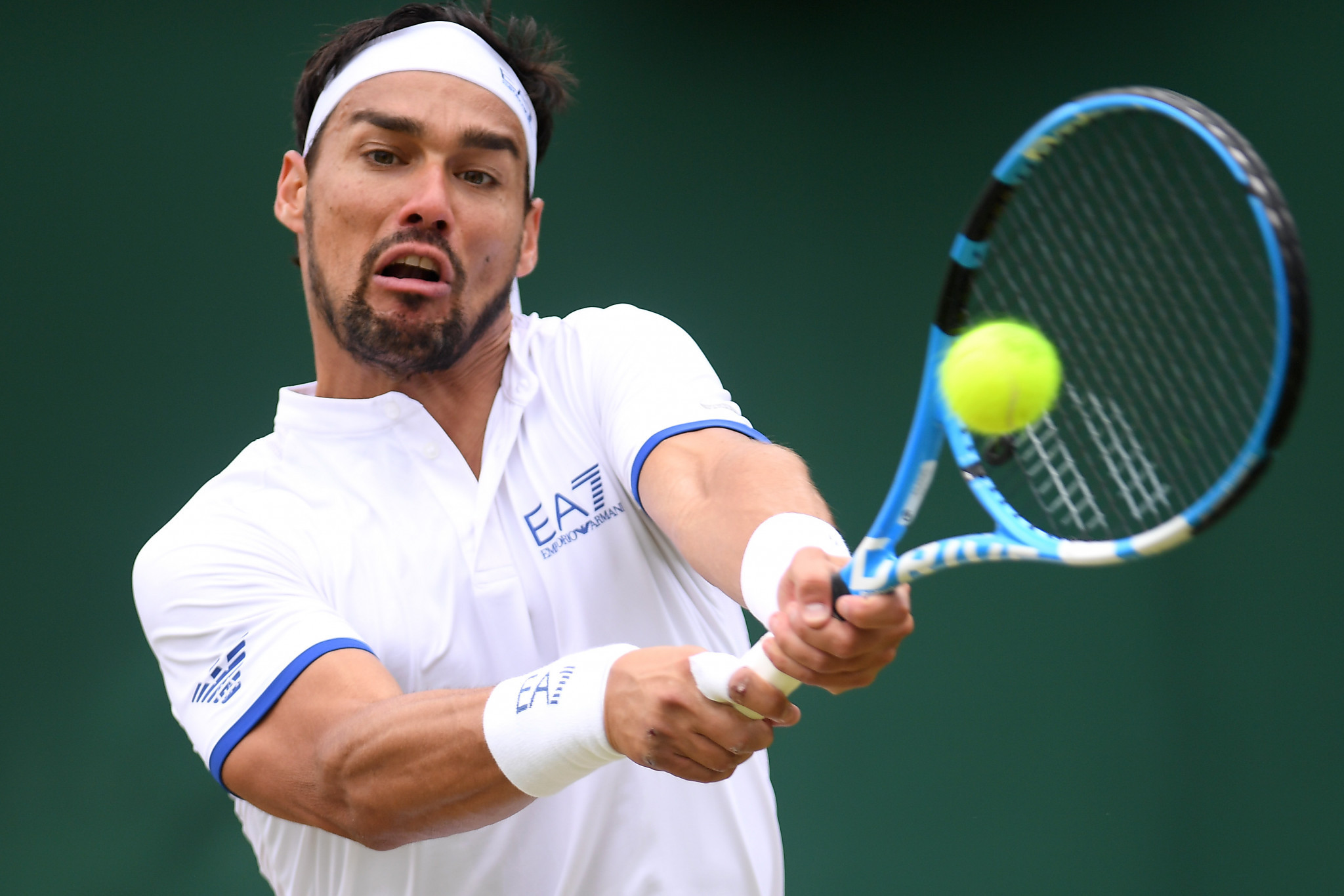 Fabio Fognini apologised for a comment he made during his defeat to Tennys Sandgren ©Getty Images