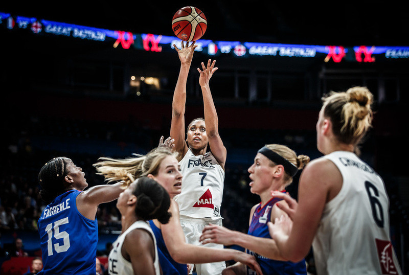 France, who have lost the past three finals of the FIBA Women's EuroBasket, beat Britain in tonight's semi-final and will now meet defending champions Spain ©FIBA