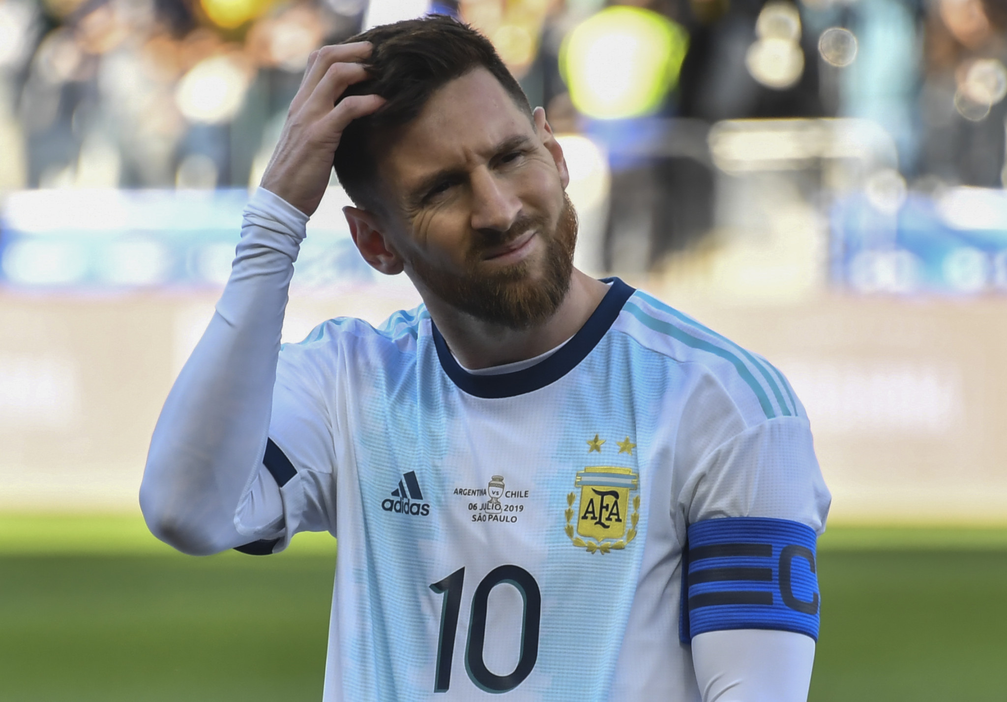 Lionel Messi's comments provoked a quick response from CONMEBOL ©Getty Images