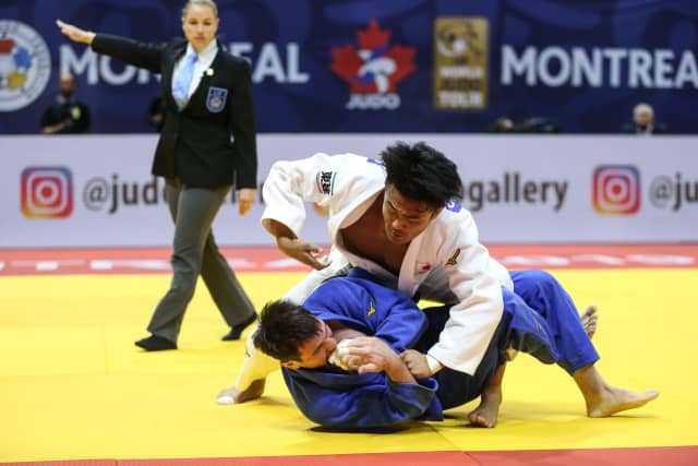 Soichi Hashimoto was one of two Japanese gold medal winners today ©IJF