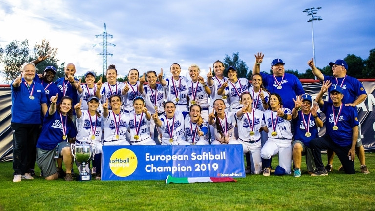 Italy defeat Dutch to win 11th Women's European Softball Championships title