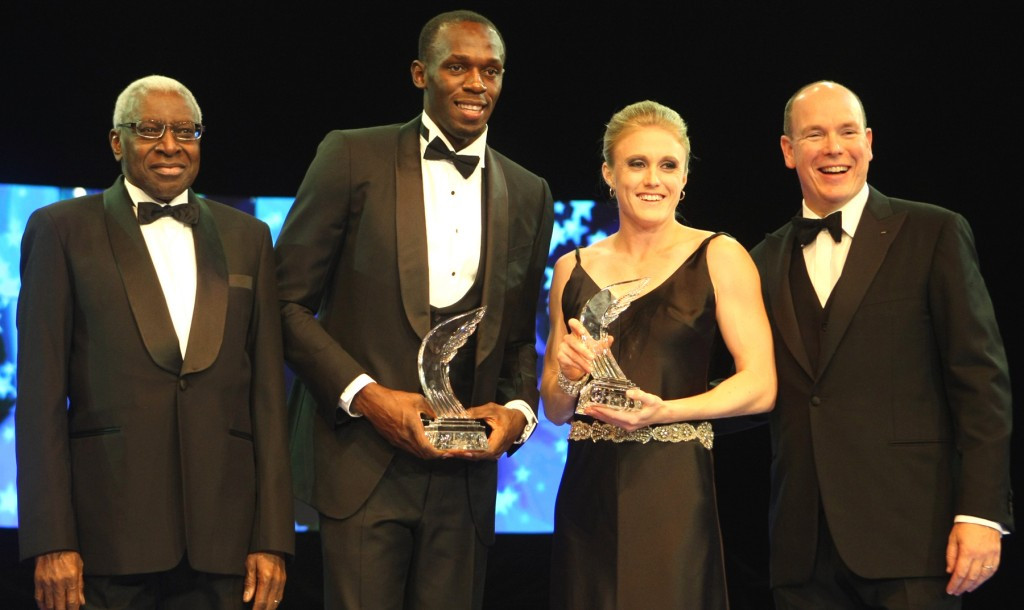Lamnie Diack (left) has resigned as President of the International Athletics Foundation, whose Honorary President is Prince Albert II of Monaco (right) and which organised the annual IAAF Awards Gala 